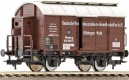545502 Fleischmann Box car with integrated tanks for wine transport with brakemans cabin